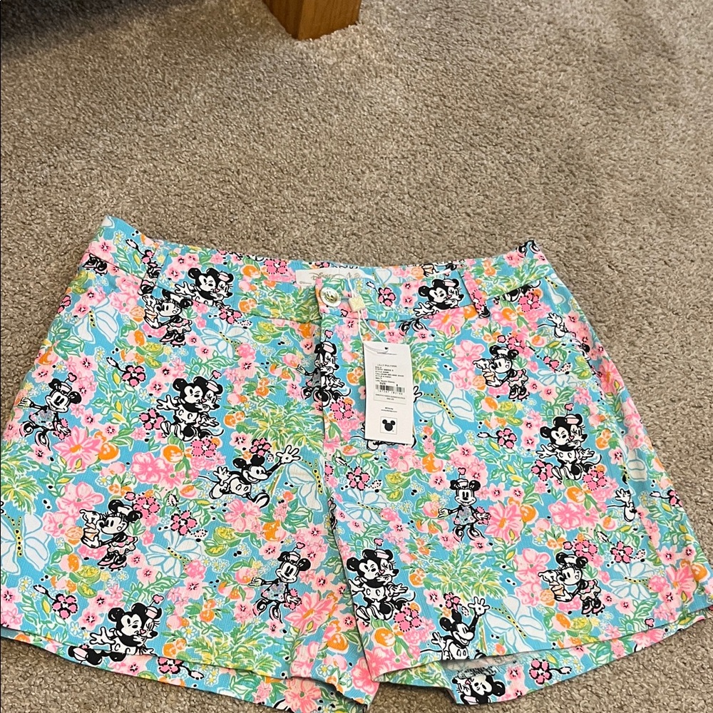 NWT Lilly Pulitzer x Disney Callahan Shorts